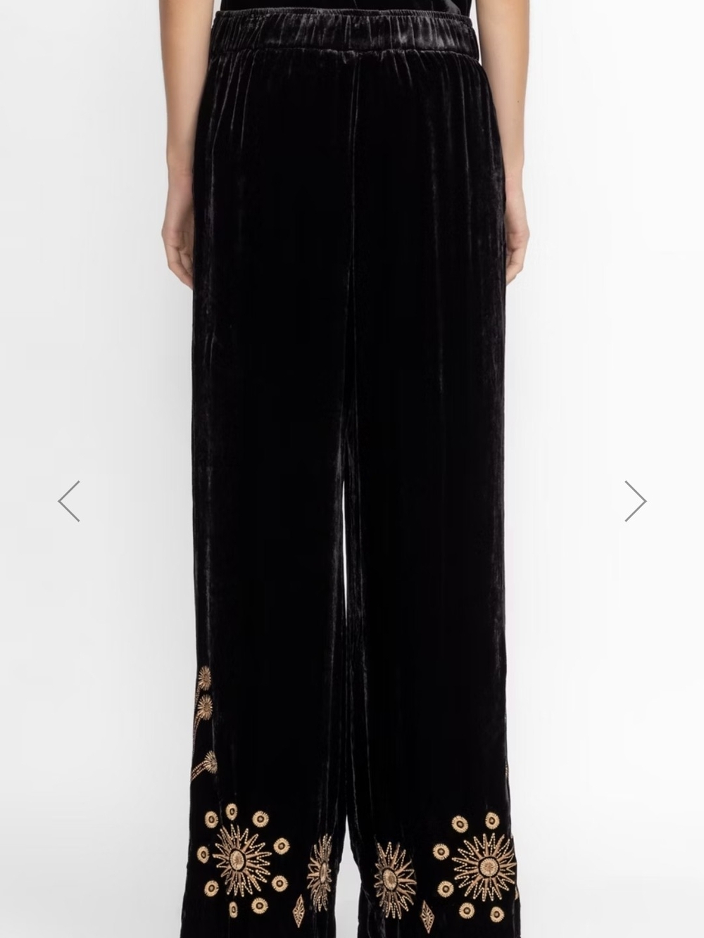 Heidi Velvet Wide Leg Pant